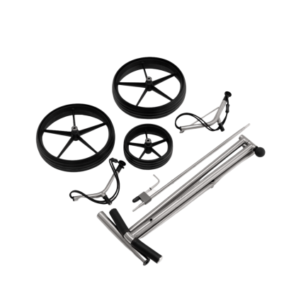 Ticad Canto mit Titan-Rädern