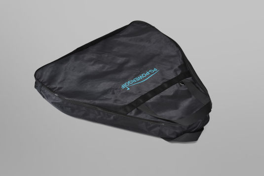 PG Powergolf Zubehörpaket für SteelCad (Scorekard-Halter, Schirmhalter, UV-Schirm und Tragetasche)