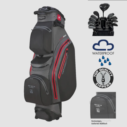 Bennington  DRY QO 14 DB Waterproof Black / Grey /Red 2025