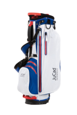 Jucad Bag 2 in 1 Waterproof Golftasche Cart- und Tragebag Blau-Weiß-Rot