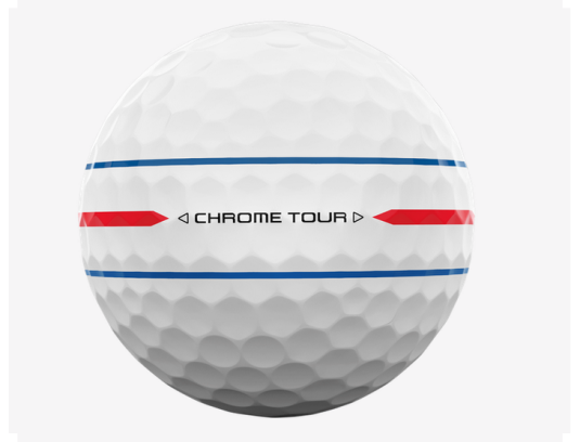 Callaway Chrome Tour 360 Triple Track Golfbälle 3er Sleeve