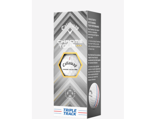 Callaway Chrome Tour Triple Diamond Triple Track Golfbälle Dutzend