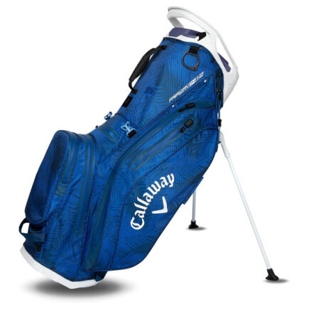 Callaway Fairway 14 HD Stand Bag Golftasche Blue Palms /Light Grey
