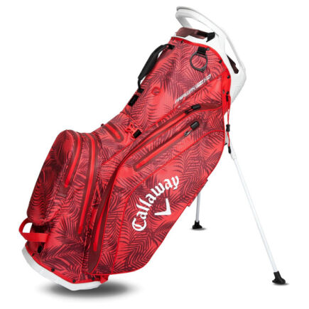 Callaway Fairway 14 HD Stand Bag Golftasche Red Palms