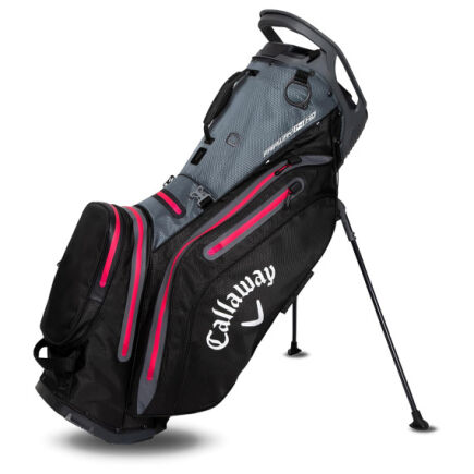 Callaway Fairway 14 HD Stand Bag Golftasche Black/Charcoal/Pink