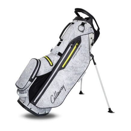 Callaway Fairway + HD Standtasche '25 Grey Splatter Paint/Flo Yellow