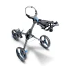 Motocaddy Cube 3 Push Trolley Graphite-Blau