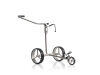 Elektro Golftrolley X-Flat Silber 