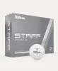 Wilson Staff X Golfbälle Dutzend