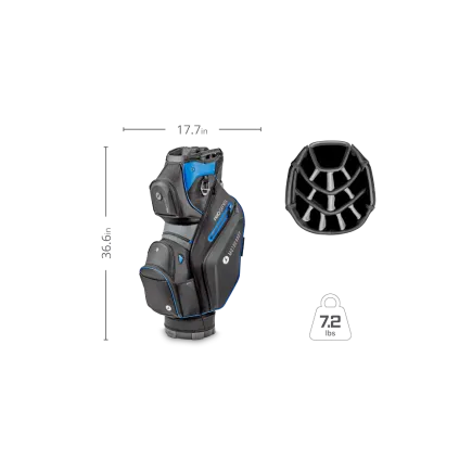 Motocaddy Pro-Series Golf Bag Black/Red