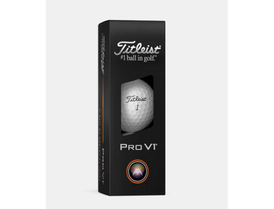 Titleist Pro V1 3er Sleeve Spielnummer 2
