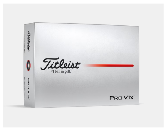 Titleist Pro V1x Dutzend Spielnummer 5,6,7,8
