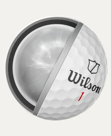 Wilson Staff X Golfbälle Dutzend